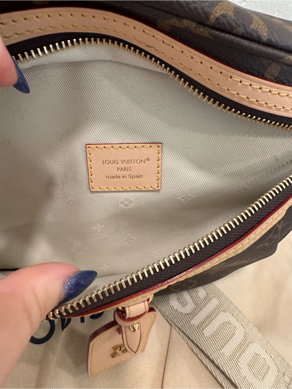 Louis Vuitton high rise bumbag Monogram Canvas Crossbody - Picture 7 of 7